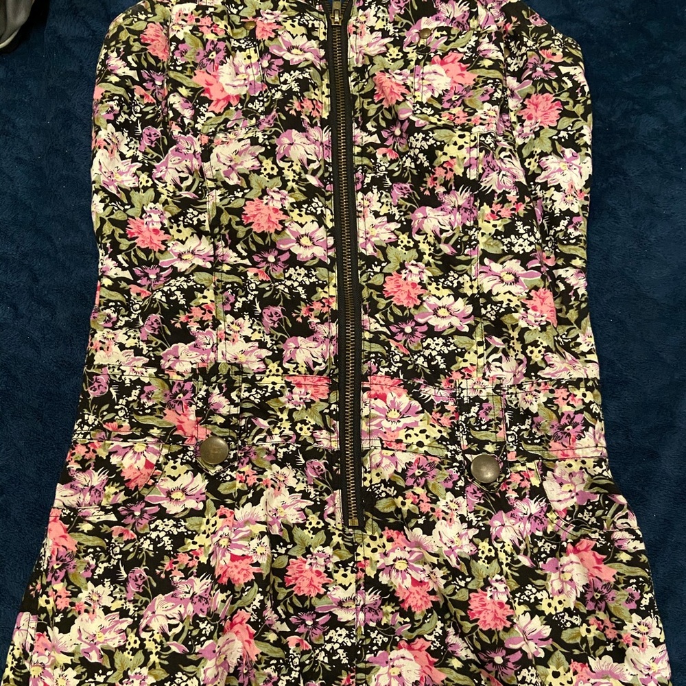 vintage floral dress